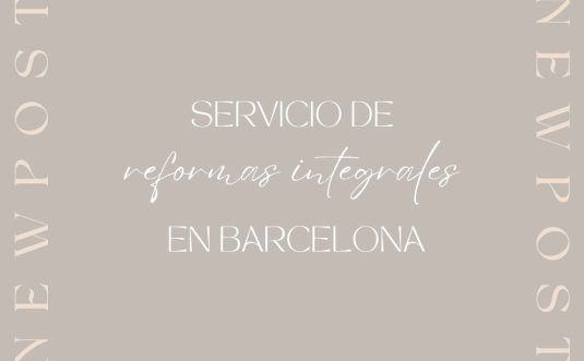 Servicios de reformas integrales en Barcelona