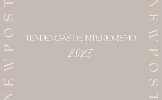 Tendencias de interiorismo 2025