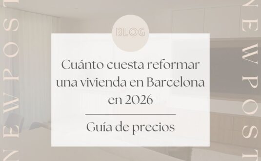 Cuánto cuesta reformar una vivienda en Barcelona en 2026 | Guia de precios