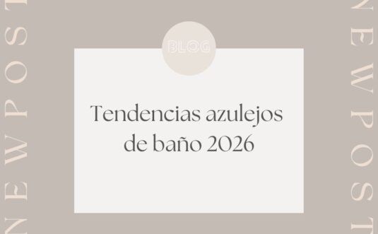 Tendencias azulejos de baño 2026