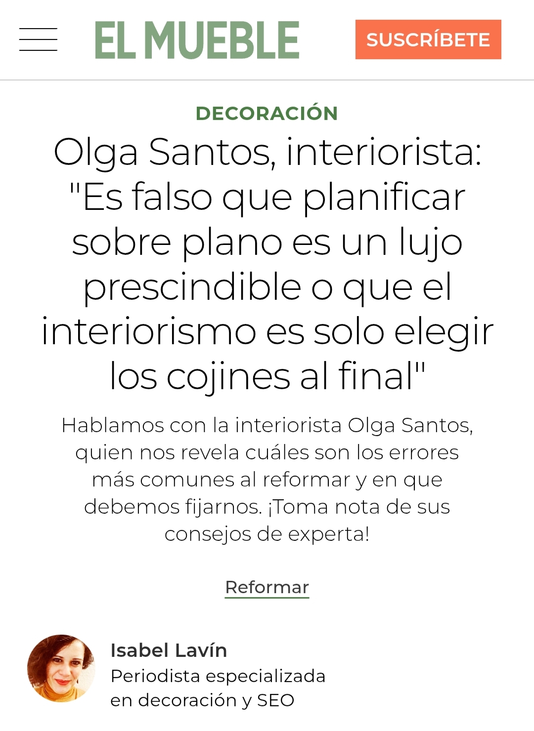los peores errores en una reforma